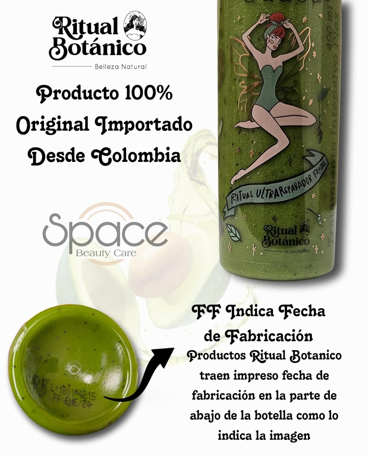 Ultra Reparador S.O.S Shampoo con Cebolla y Argán | Tratamiento Intensivo Plex con Banano, Aguacate - Kit Colombiano