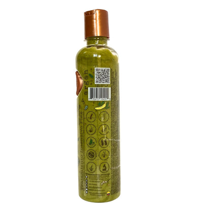 Tratamiento Natural Intensivo Plex con Banana, Aguacate y Argan,Sin Dimethicone ni silicon 400 ml., green
